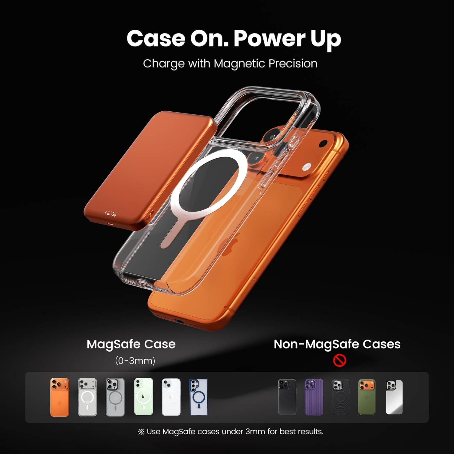 Магнитна външна батерия Power Bank 10000mAh Qi2 – допълнителна снимка 2